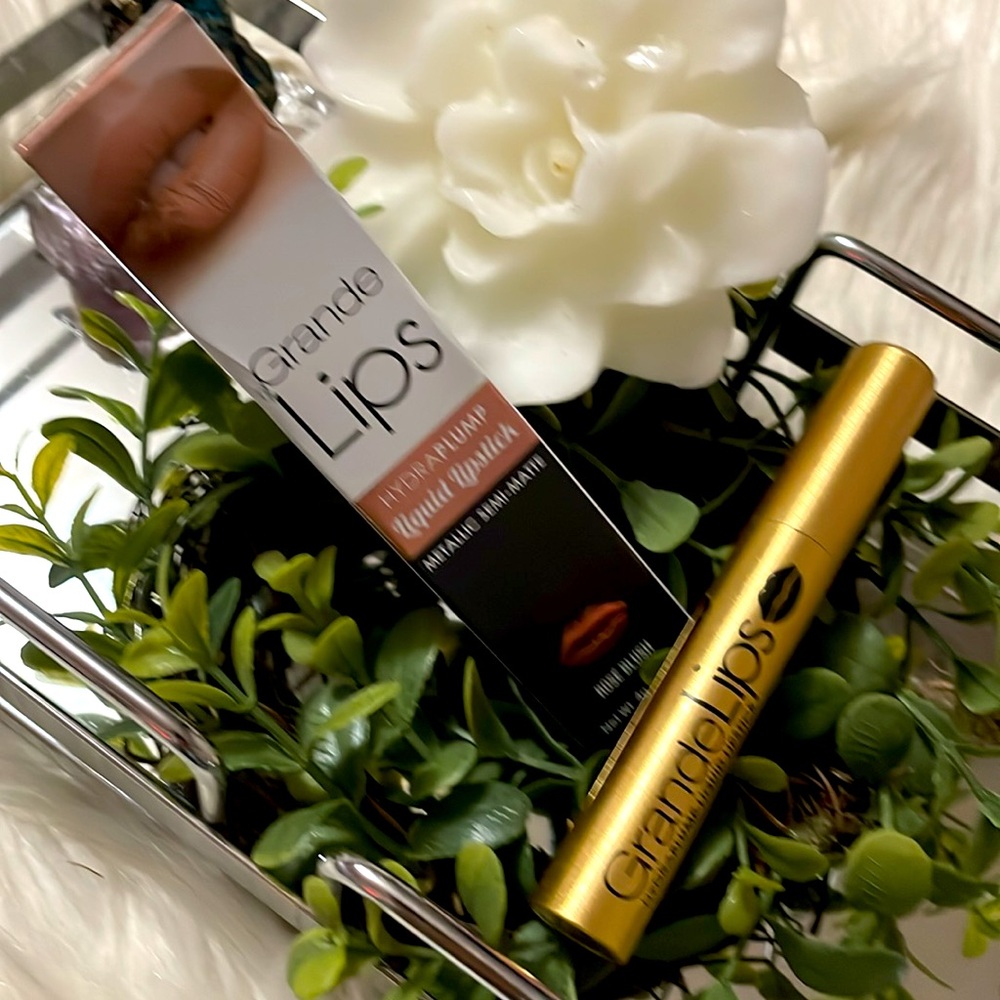 🖤GRANDE LIPS®️Rose Blush Hydra Plum🖤 - Picture 5 of 12